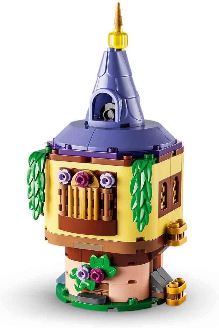 LEGO ǀ Disney Princess Rapunzels Mini-Turm - Rapunzel - Neu verföhnt -Set mit 2 Mini Puppen, Pascal-