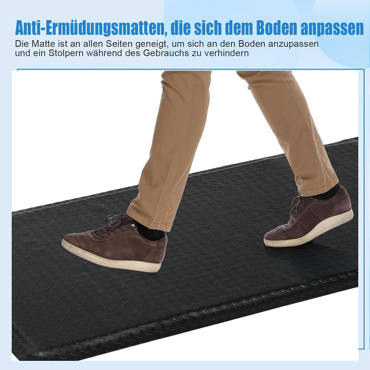 Anti Ermüdungsmatte für Steharbeitsplätze, Ergonomische Arbeitsplatzmatte Anti Fatigue Stehmatte, 92