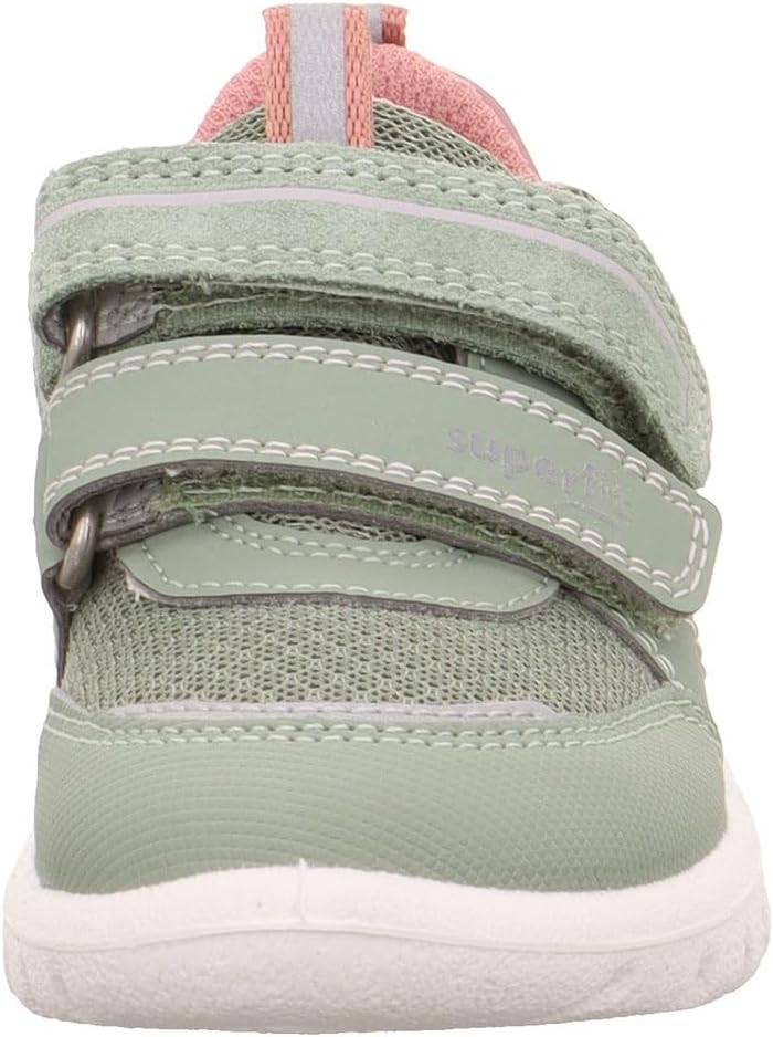 Superfit Mädchen Sport7 Mini 1-006203 Sneaker 20 EU Weit Hellgrün Rosa 7500, 20 EU Weit Hellgrü