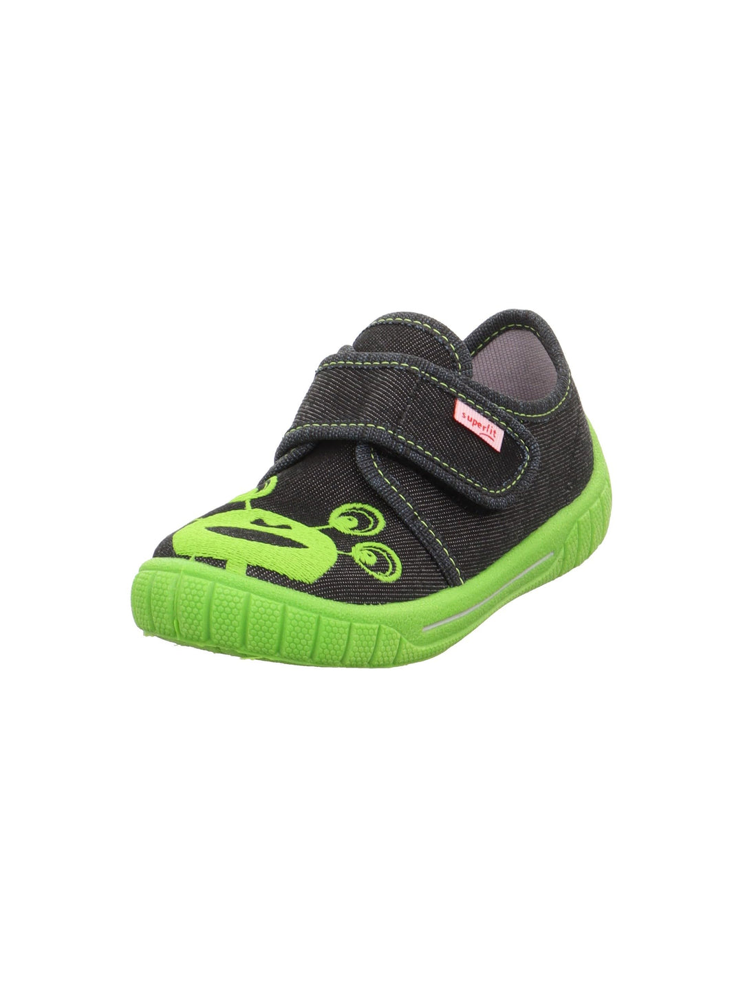 Superfit Jungen Rechnung Hausschuh 25 EU Schwarz 0010, 25 EU Schwarz 0010