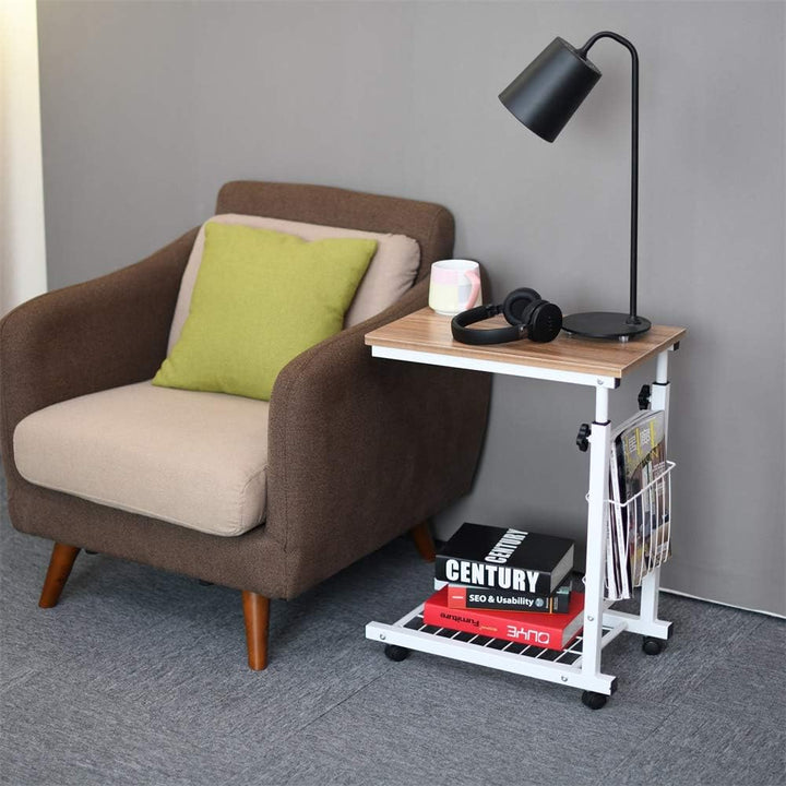 sogesfurniture Kleiner Beistelltisch Kaffeetisch Sofatisch Nachttisch, mobiler Laptoptisch Notebookt