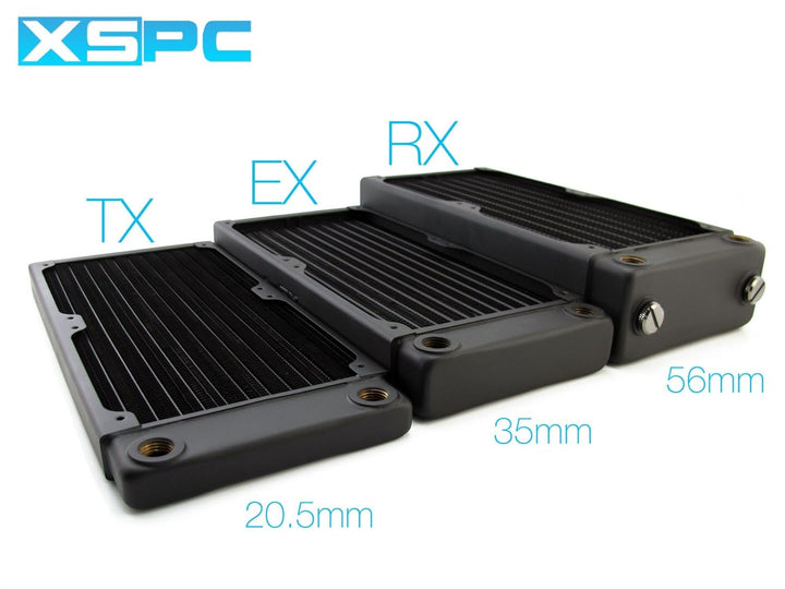 XSPC TX480 Radiateur TX480 Black, TX480 Black