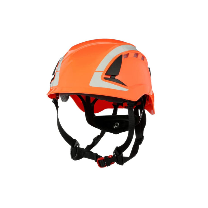 3M SecureFit Schutzhelm, X5007V-CE, orange, belüftet, reflektierend, CE Orange Belüftet/Reflektieren