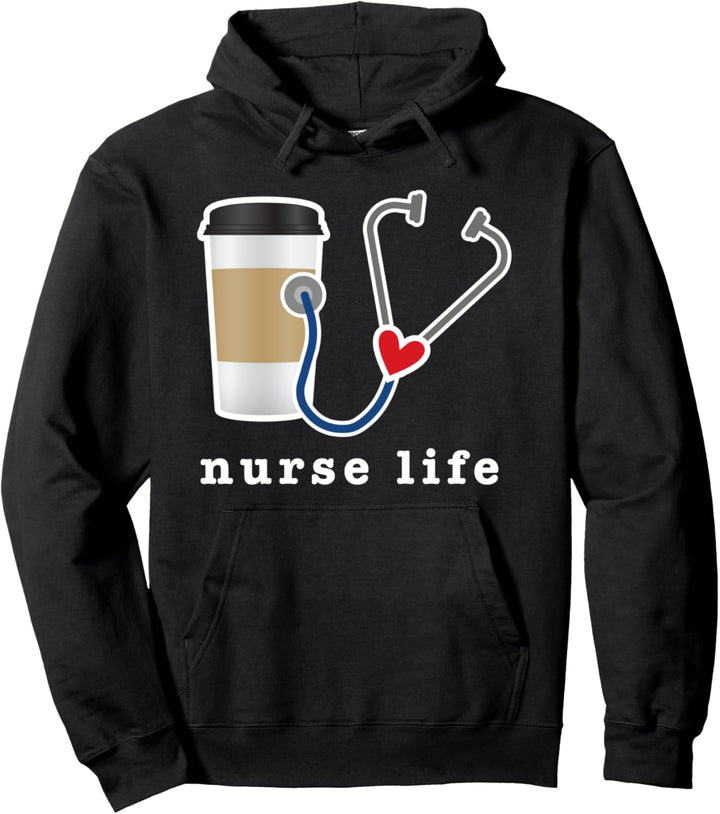 Abschluss der Nurse Life Graphic Nursing School Pullover Hoodie