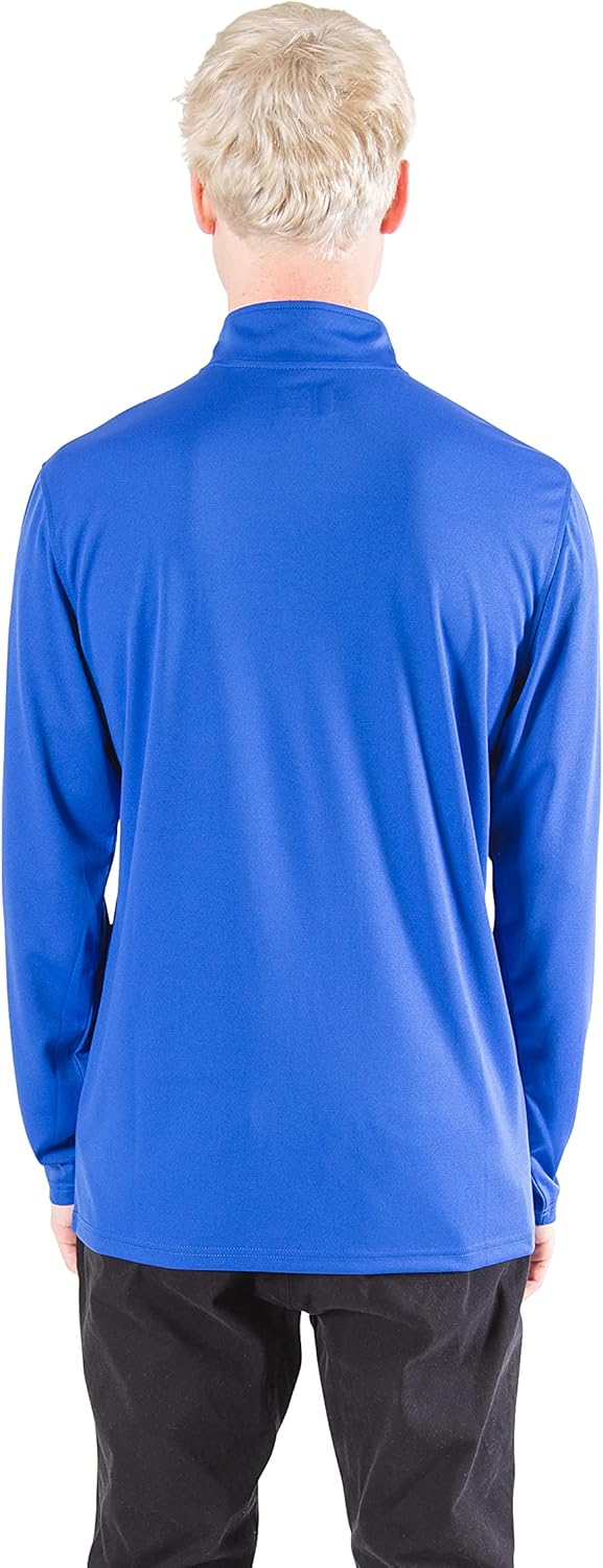 UNK NBA Men's Vlm3138f-am NBA Men's Quarter Zip Poly Knit Long Sleeve Shirt, Team Color (Pack of 1)