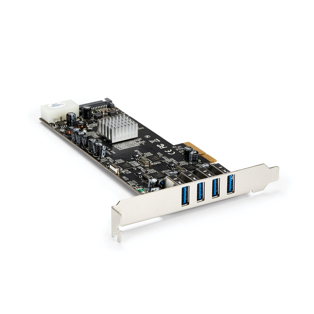 StarTech.com 4 Port USB 3.0 PCIe Karte mit 4 dedizierten 5 Gbit/s Kanälen (USB 3.1 Gen 1) - UASP - S