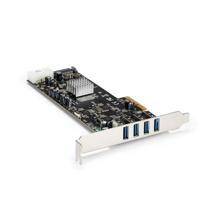 StarTech.com 4 Port USB 3.0 PCIe Karte mit 4 dedizierten 5 Gbit/s Kanälen (USB 3.1 Gen 1) - UASP - S