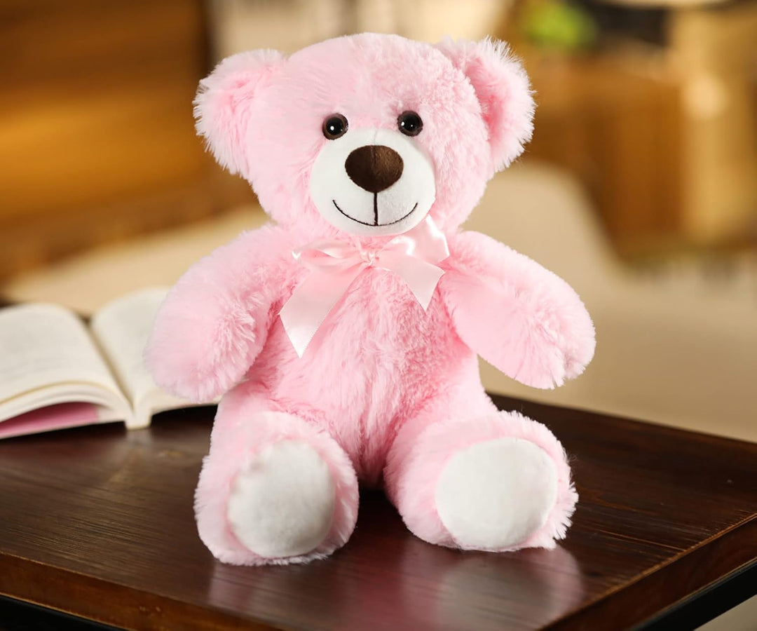 SNOWOLF Bear Plush Cute Stuffed Animal Toys Pillow Bear Doll Gift for Kids Boys Girls Birthday Chris