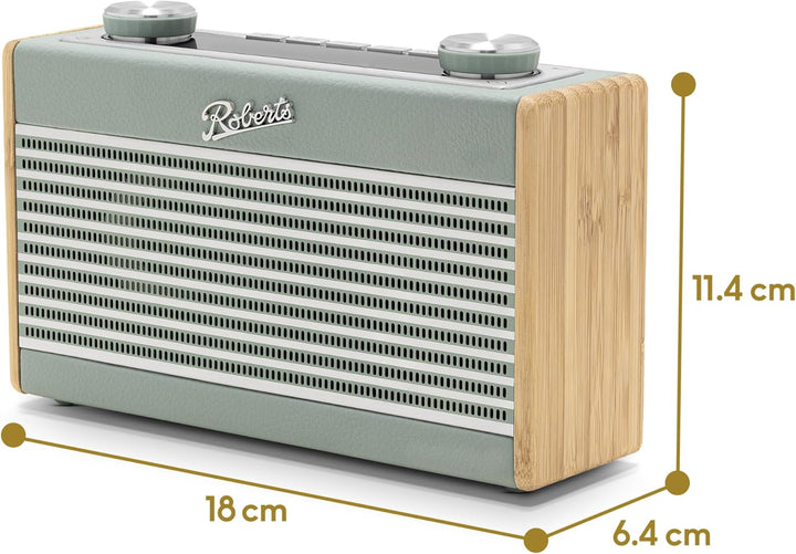 Rambler UNO Tragbares Radio Dab+/FM/Bluetooth, Himmelblau