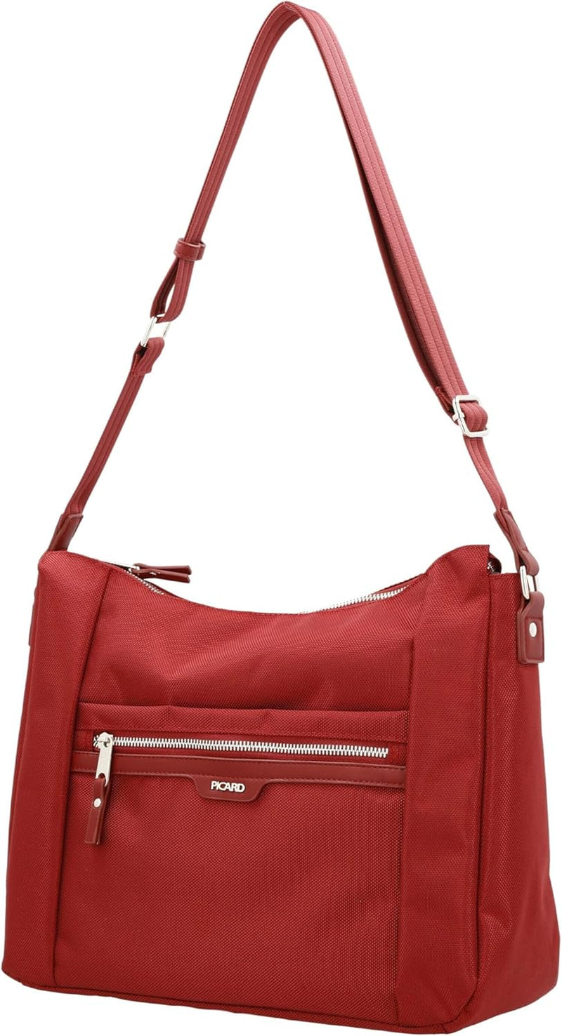 Picard Damen Schultertasche ADVENTURE aus Nylon OneSize | mit Reissverschluss | Schultertasche | All