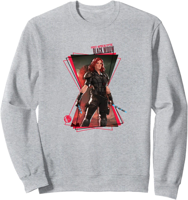 Marvel What If Black Widow Hourglass Sweatshirt