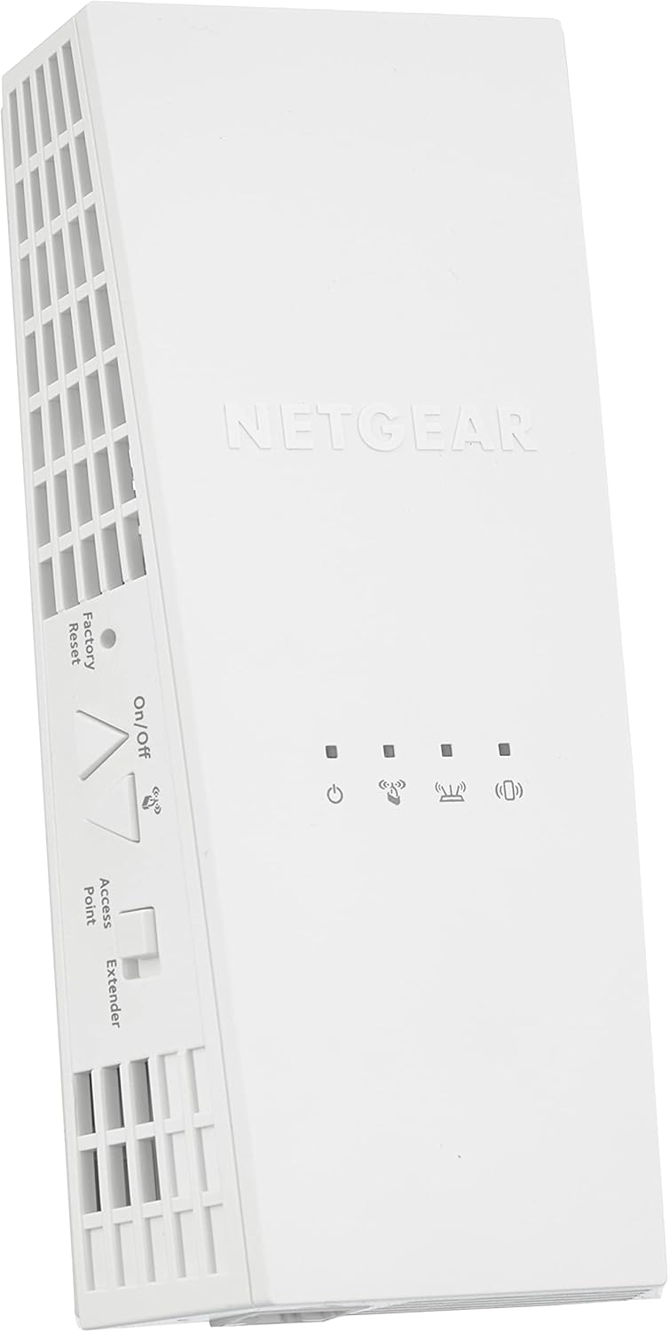 NETGEAR EX6250 Mesh WLAN Repeater (AC1750 Dualband WLAN Verstärker, WiFi Extender Abdeckung 2 bis 3