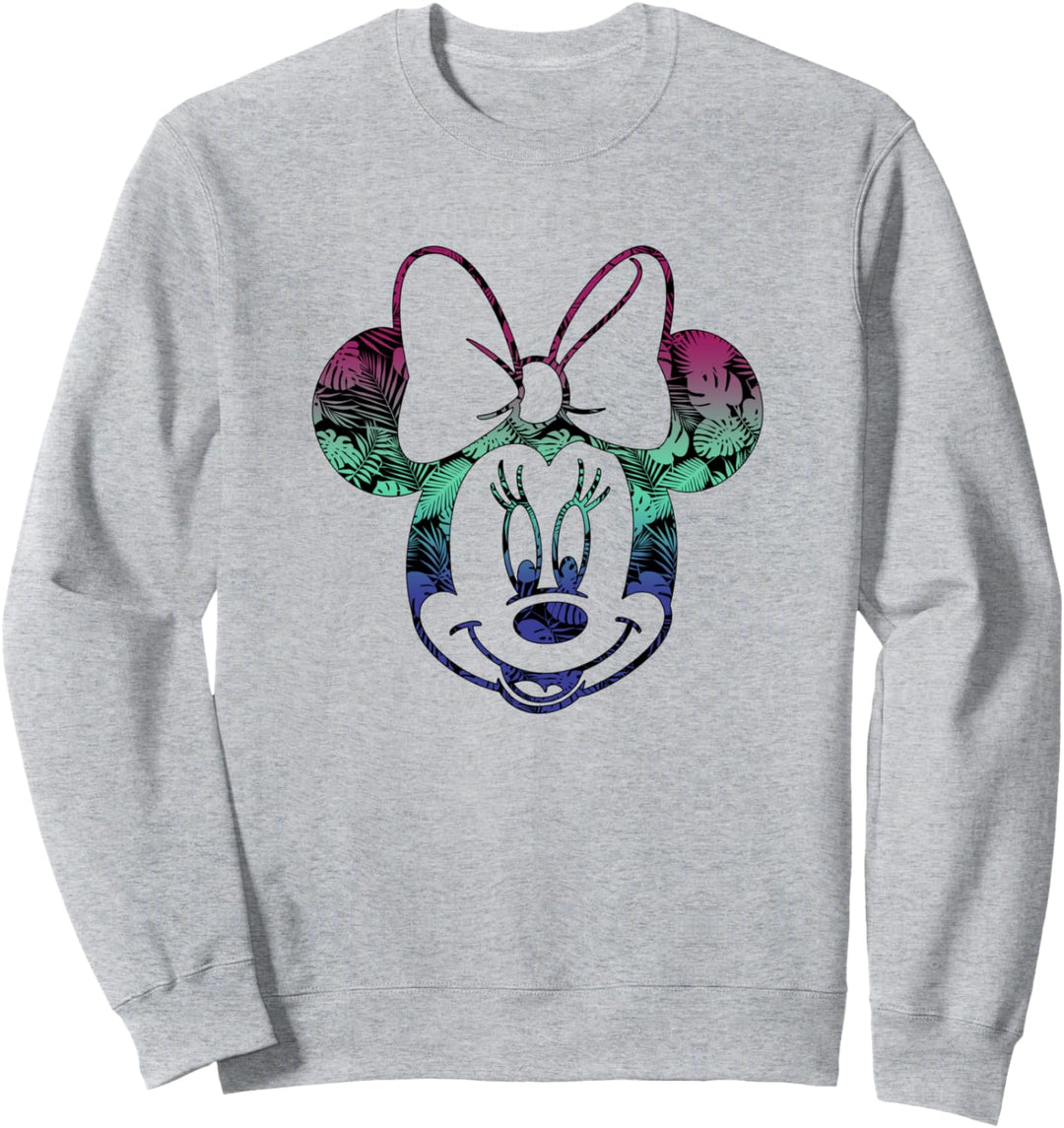 Disney Micky und seine Freunde Minnie Tropical Gradient Fill Sweatshirt