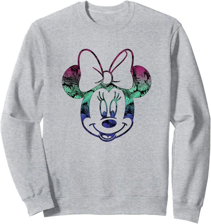 Disney Micky und seine Freunde Minnie Tropical Gradient Fill Sweatshirt