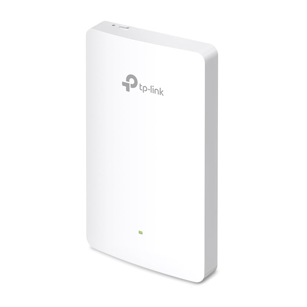 TP-Link EAP615-Wall AX1800 Dual-Band Wi-Fi 6 Accesspoint, 4 Gigabit-Ports, 802.3af/at PoE, EIN Ansch
