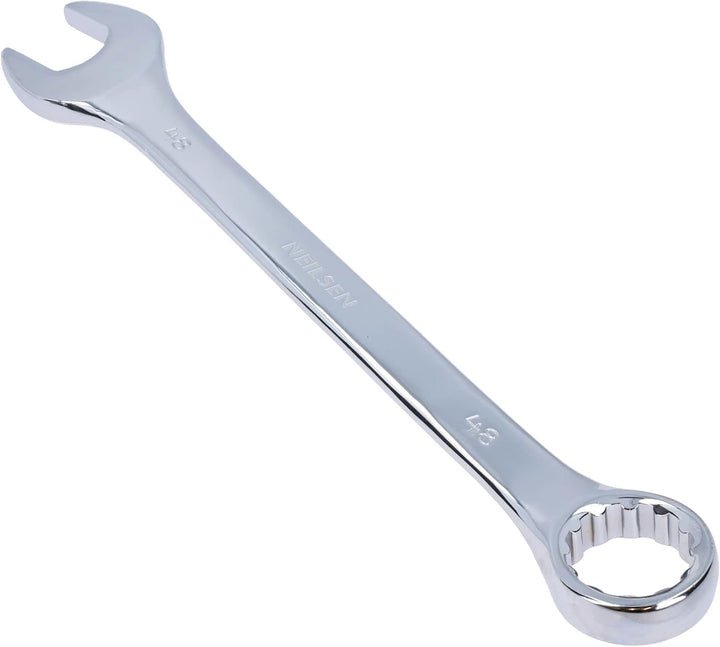 AB Tools 48 mm metrischer Kombi-Ringschlüssel, extra langer Bi-Hex-Ring