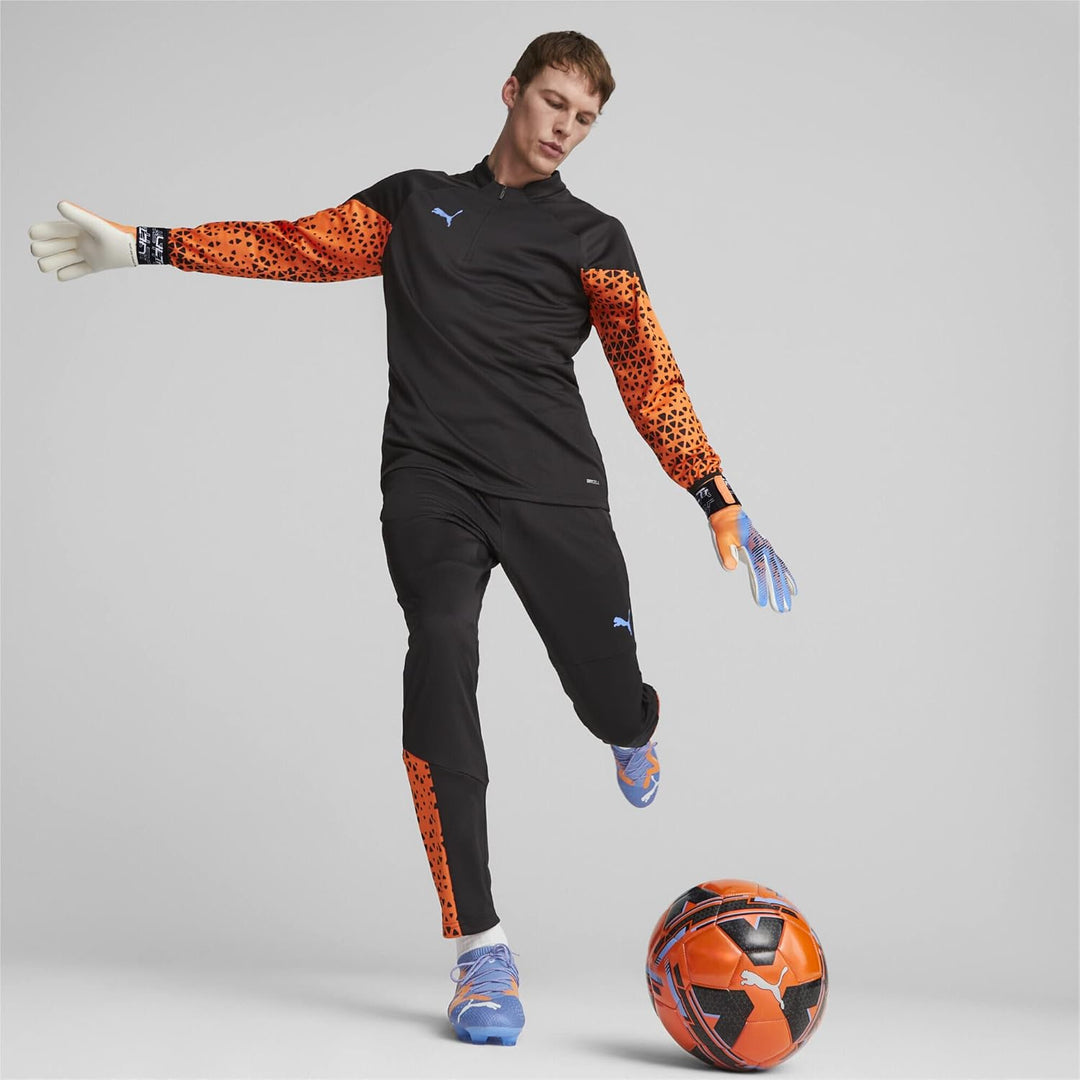 PUMA Ultra Grip 1 Hybrid Torwarthandschuh hellblau / orange 7, hellblau / orange 7