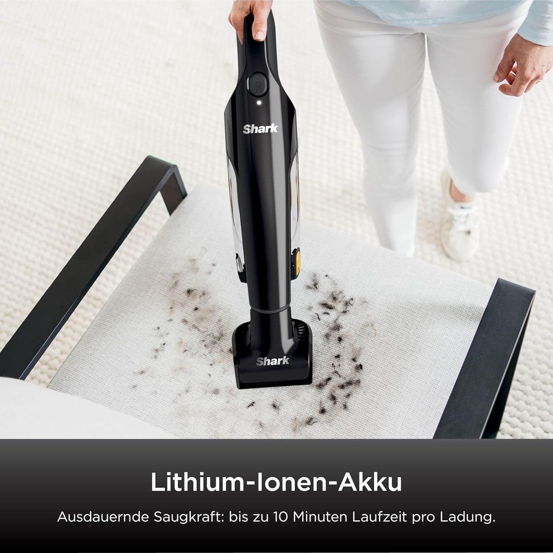 Shark HandVac kabelloser Handstaubsauger [CH950EUT], Modell für Haustierbesitzer, kabelloser Staubsa