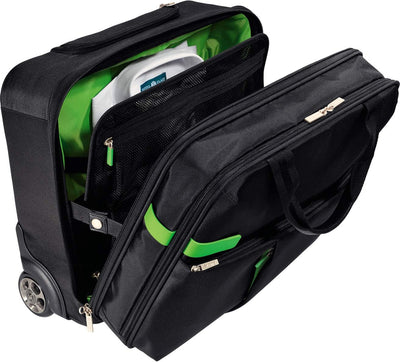 Leitz, Business Softcase Handgepäck-Trolley, Smart Traveller, 17 Fächer, 44 x 37,5 x 23 cm, Polyeste