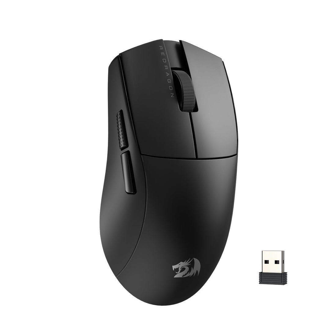 Redragon M916 Kabellose Gaming Maus, 49G Ultra-Light 8K DPI 2.4G Kabellose Gaming-Maus mit ergonomis