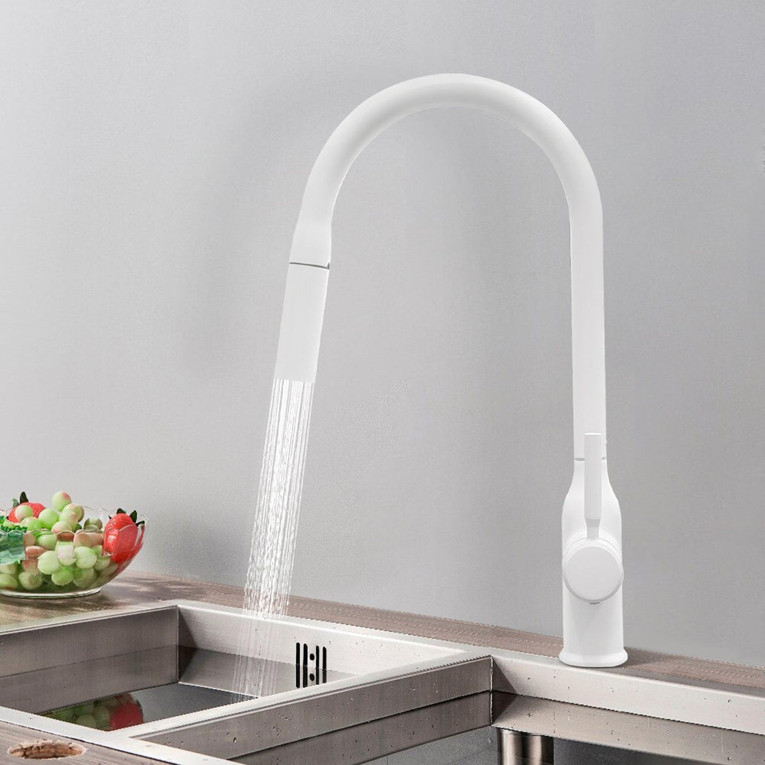 Wasserhahn Küche Waschtischarmatur Bad Mischbatterie Badarmatur Zwei Sprühfunktionen Küchenarmatur 3