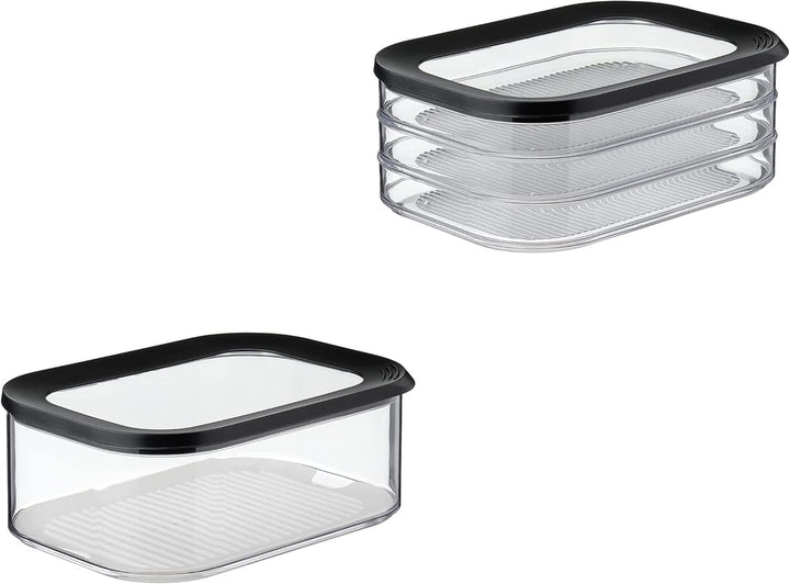 Mepal 2-TLG. Frischhaltedosen Starter-Set Meat and Cheese Modula Vorratsdose - ideal für die Aufbewa