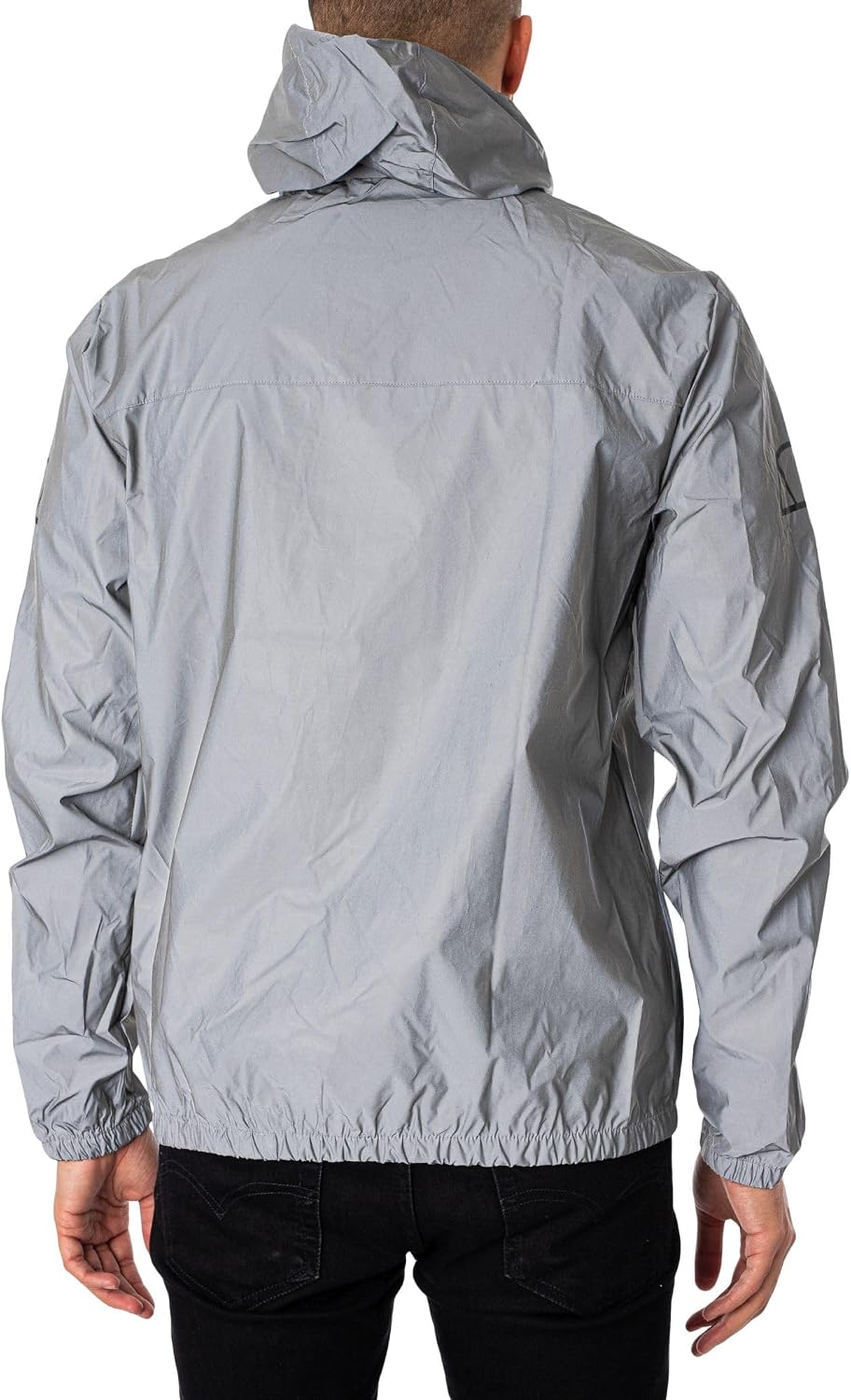 Ellesse Herren Acera Pullover Jacke, Übergangsjacke | Regenjacke, Windbreaker, Wasserdicht M Reflekt