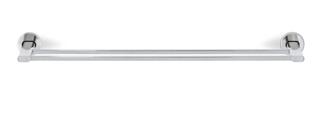 blomus 68922 Areo Doppel-Handtuchstange, edelstahl matt, 58,6 x 5,6 x 15 cm, Matt