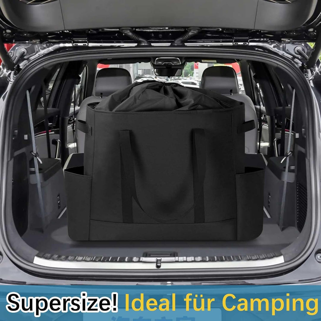 Extra Grosse Reisetasche, Erweiterbare Wasserdicht Reisetasche, Heavy Duty Tragetasche mit verstärkt