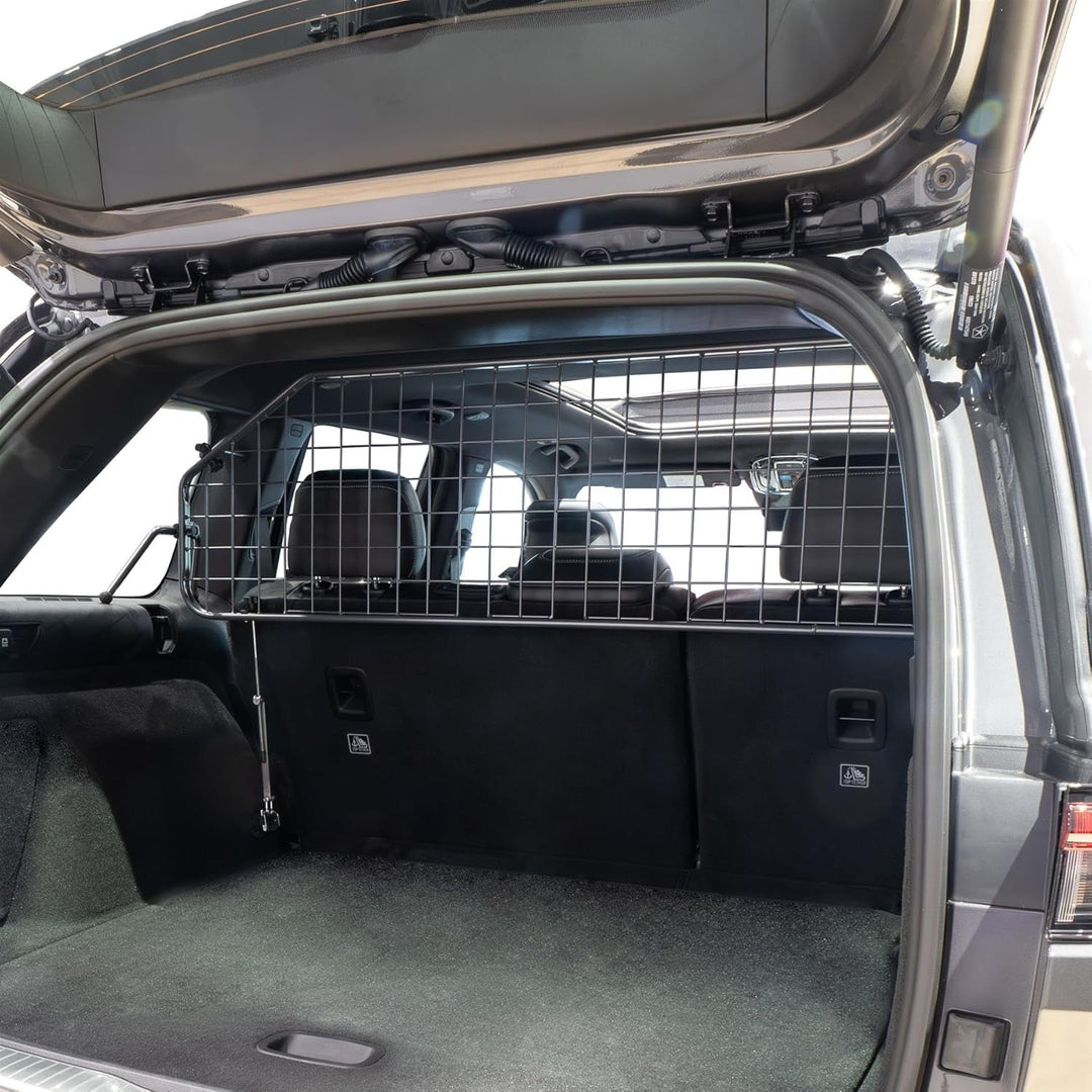 Travall Hundegitter kompatibel mit Jeep Grand Cherokee (2021-) Fahrzeugspezifischer Kofferraumschutz