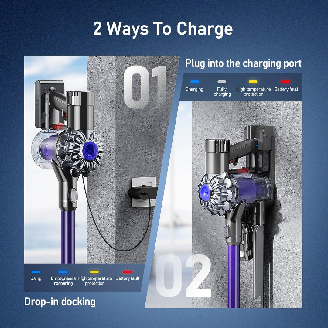 V6 6500mAh Akku für Dyson V6 DC62, Ersatzakku für Dyson DC58 DC59 DC61 Animal DC72 DC74 SV03 SV05 SV