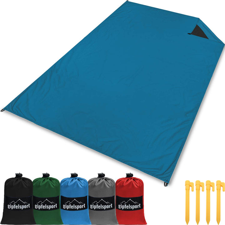 gipfelsport Picknickdecke - Outdoor Picknick Decke I Stranddecke, wasserdicht, waschbar, sandfrei I