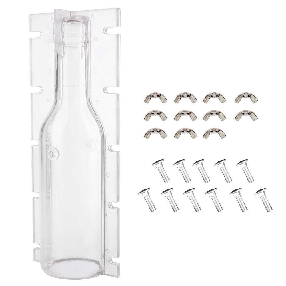 Jeffergrill Kerzenform Zum Giessen Flasche Kerzenschimmel Formzucker Silikonhalter Klare Kunststoff