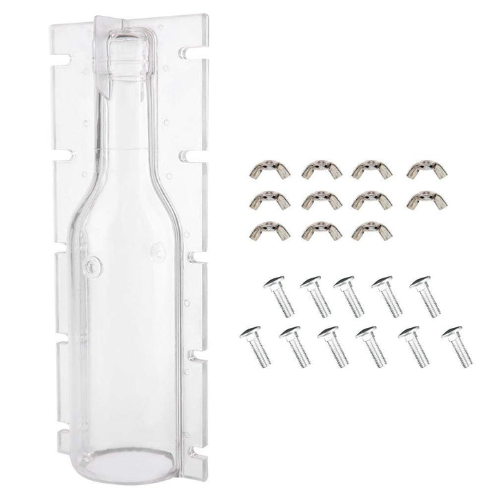 Jeffergrill Kerzenform Zum Giessen Flasche Kerzenschimmel Formzucker Silikonhalter Klare Kunststoff