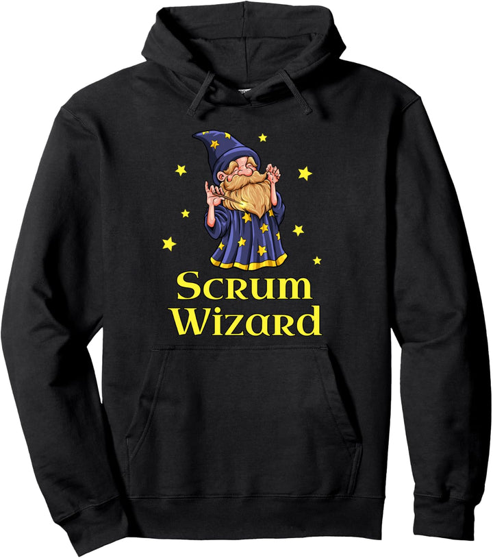 Scrum Wizard - Scrum Master Pullover Hoodie