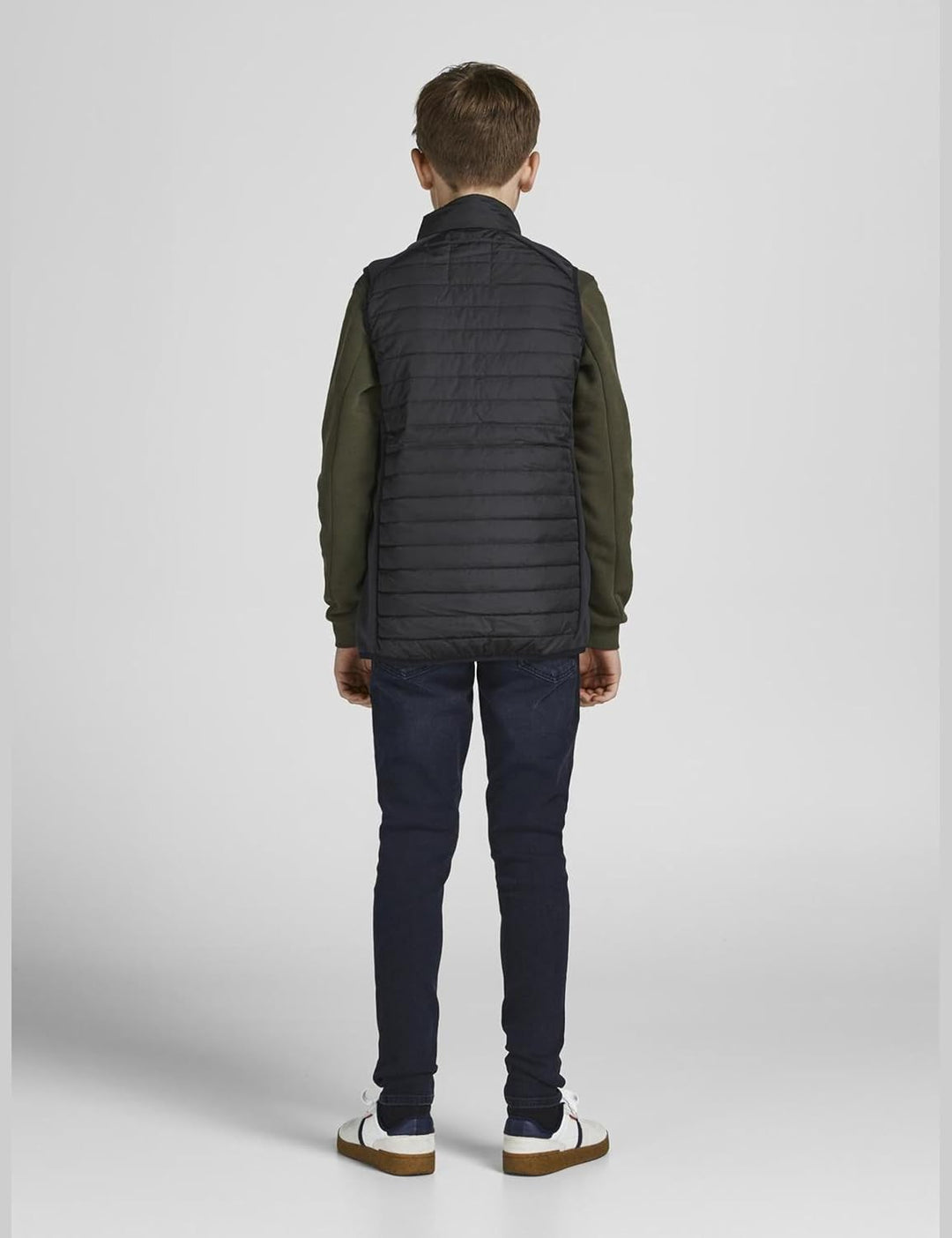 JACK &amp; JONES Damen Jjemulti Bodywarmer Collar Jnr Jacke (1er Pack) 176 Schwarz, 176 Schwarz