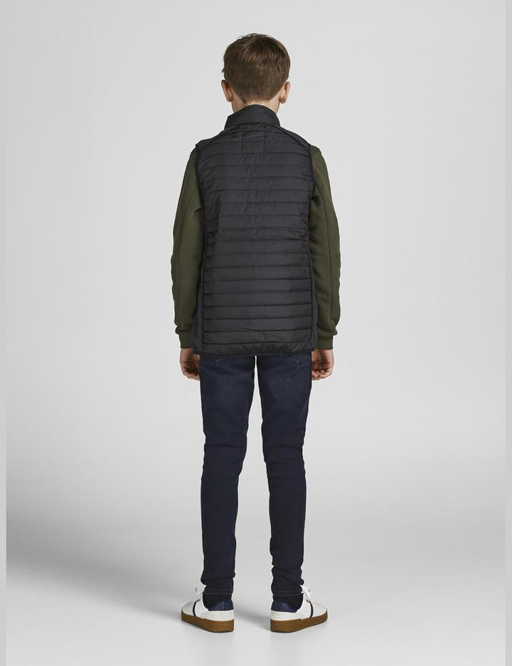 JACK &amp; JONES Damen Jjemulti Bodywarmer Collar Jnr Jacke (1er Pack) 176 Schwarz, 176 Schwarz