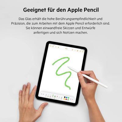 Belkin ScreenForce TemperedGlass Displayschutz für das iPad mini der 6. Generation, kompatibel mit d