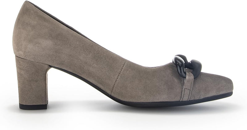 Gabor Damen Klassische Pumps, Frauen Absatzschuhe,Moderate Mehrweite (G) 37 EU Braun Fumo 33, 37 EU