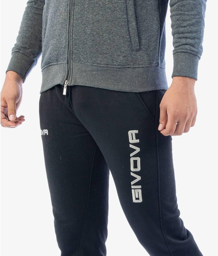 Givova Anzug King Overall S dunkelgrau/schwarz, S dunkelgrau/schwarz