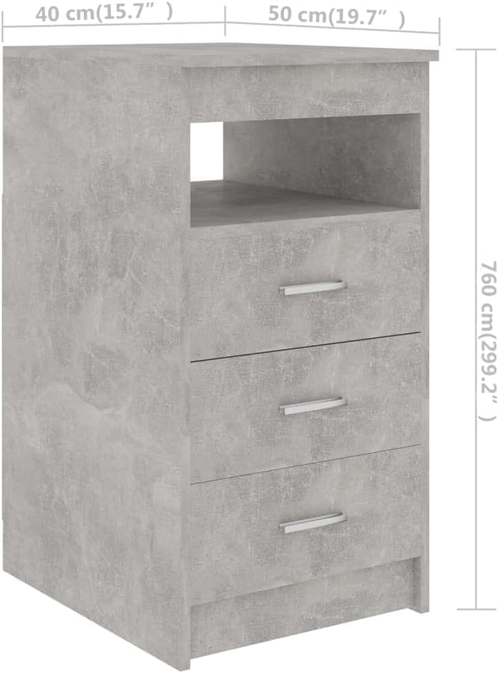 vidaXL Sideboard mit Schubladen Kommode Anrichte Schrank Mehrzweckschrank Beistellschrank Schubladen