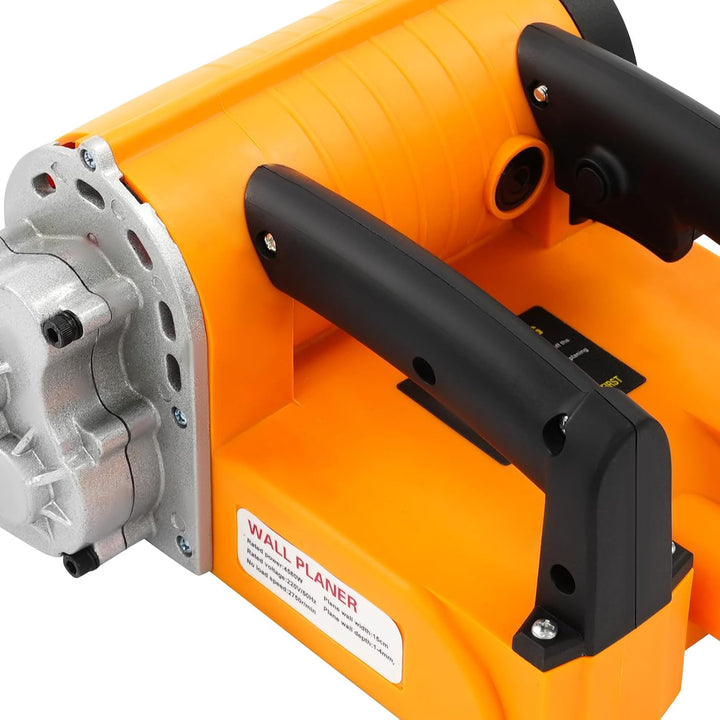 Betonfräse Elektrische Putzfräse 4580W Sanierungsfräse Lackfräse mit Seitenmesser & 2 Griffen, 15cm