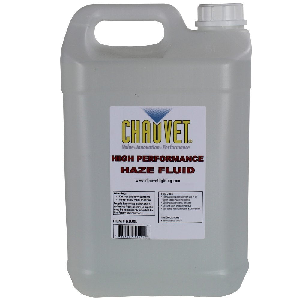 CHAUVET DJ HJ5–5 Liter High Performance Haze Fluid