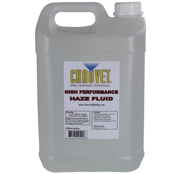 CHAUVET DJ HJ5–5 Liter High Performance Haze Fluid