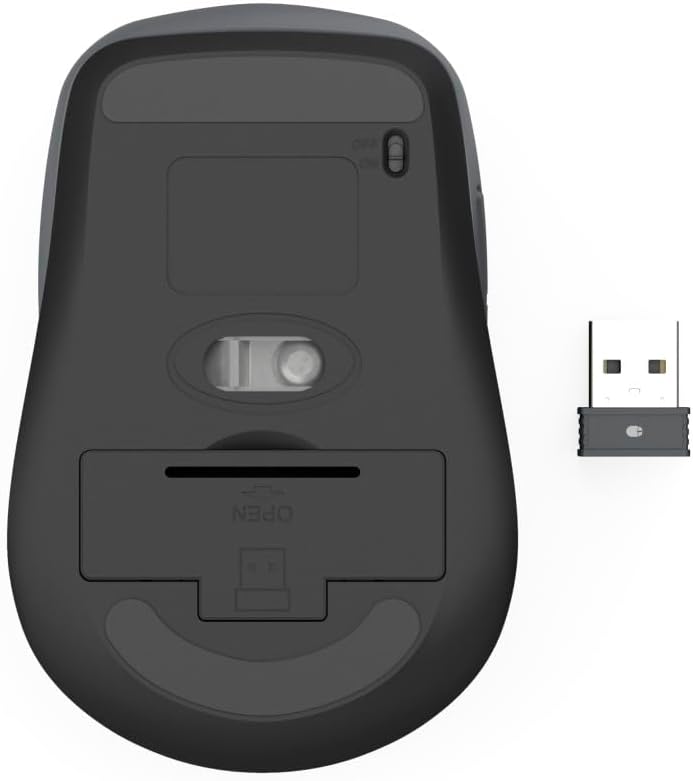 Hama Maus kabellos, Bluetooth/Funk (Multi Device, optische Bluetooth Maus ohne Klickgeräusch, Funkma