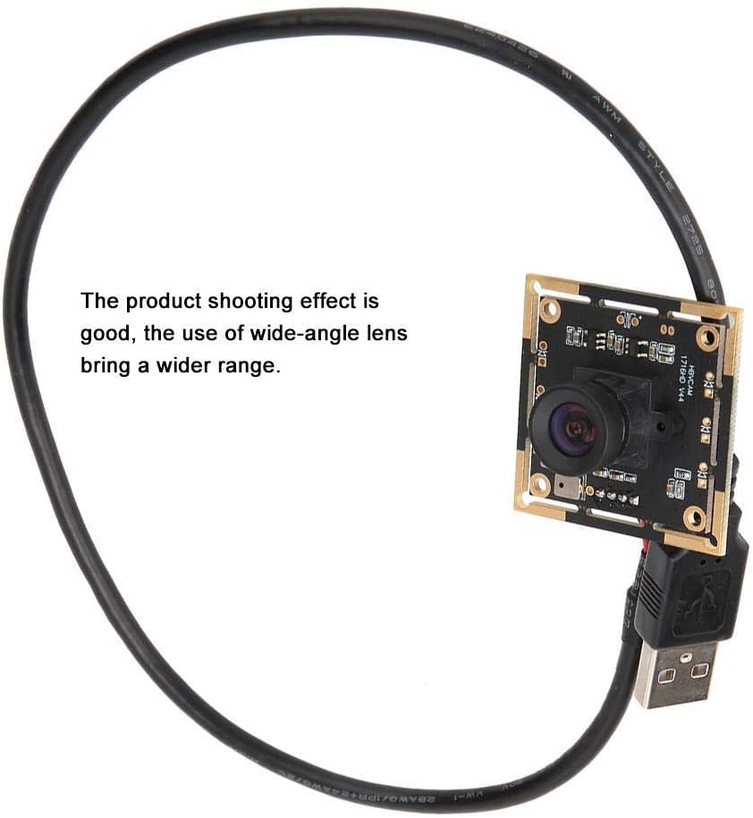 USB-Kameramodul 100 ° -Winkelobjektiv 1920 * 1080 HBV-1716HD mit OV2710-Chip