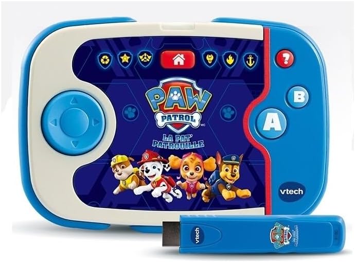 VTech 80-616022 Patrulla Canina al rescate V.Smile New Generation Paw Patrol Lernspielzeug für Kinde