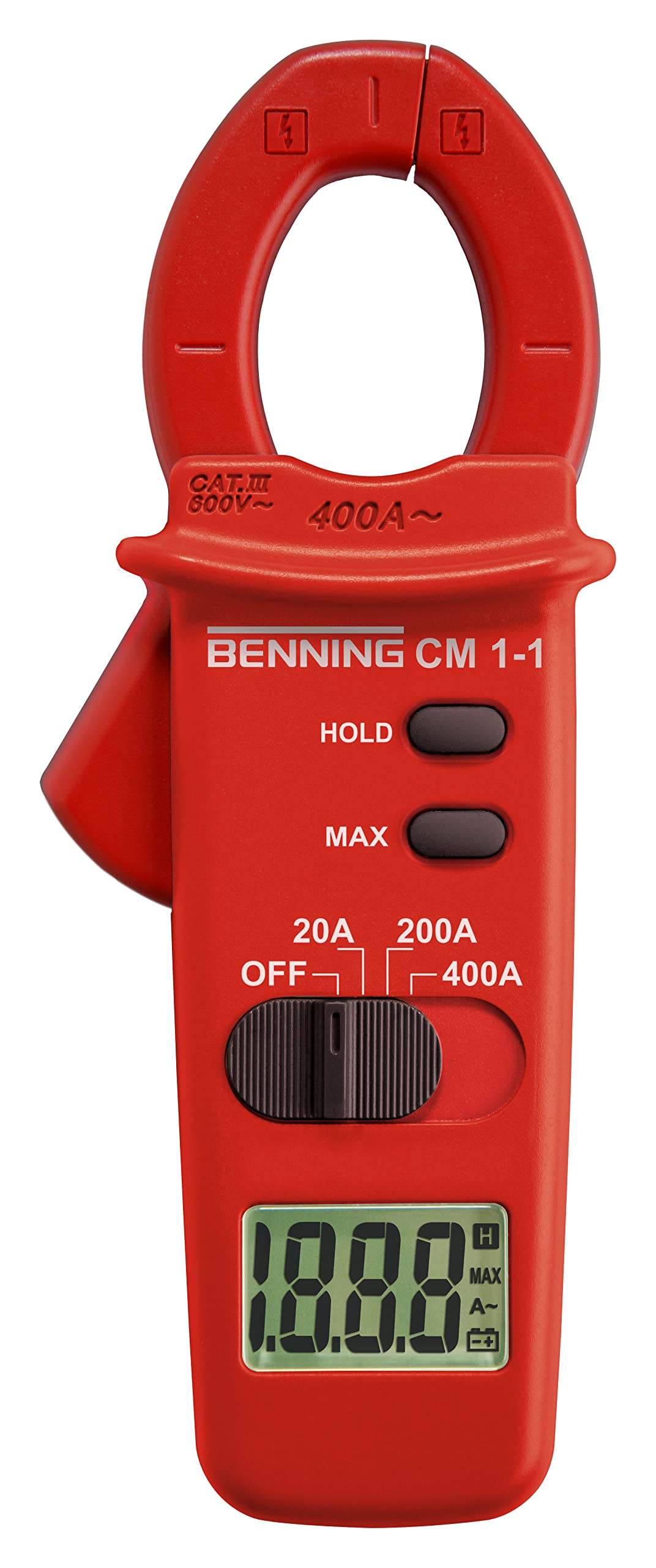 Benning CM 1-1 Digital-Multimeter und Klammer-Amperemeter,