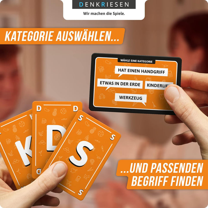 DENKRIESEN Family Pack - JAMMERLAPPEN + Stadt-Land VOLLPFOSTEN Kartenspiel - Classic Edition | Famil