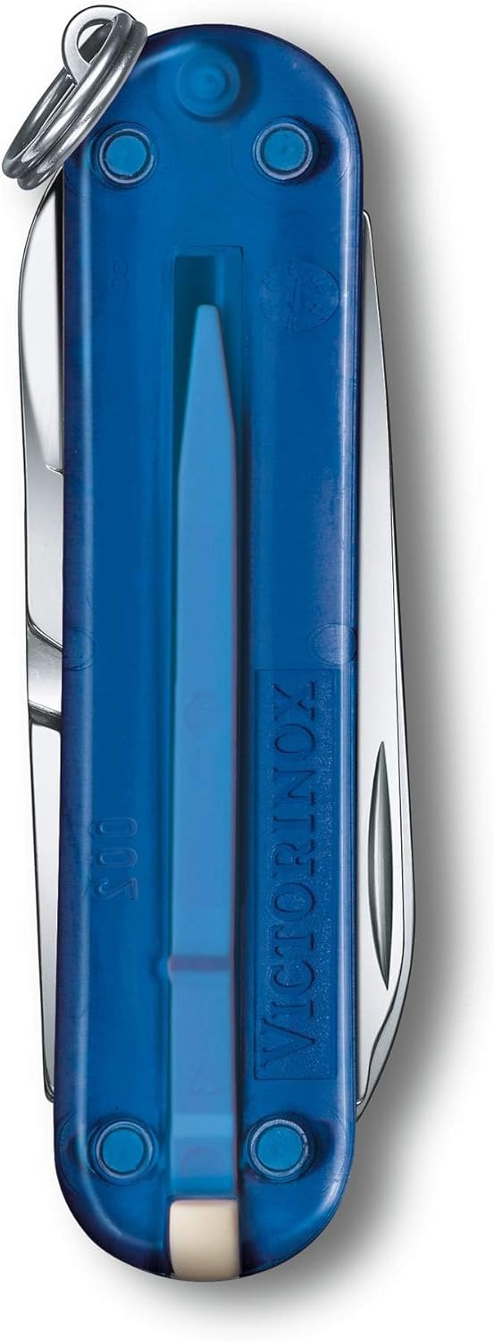 Victorinox Schweizer Taschenmesser, Klein, Classic SD, Multitool, Swiss Army Knife, Geschenk, 7 Funk